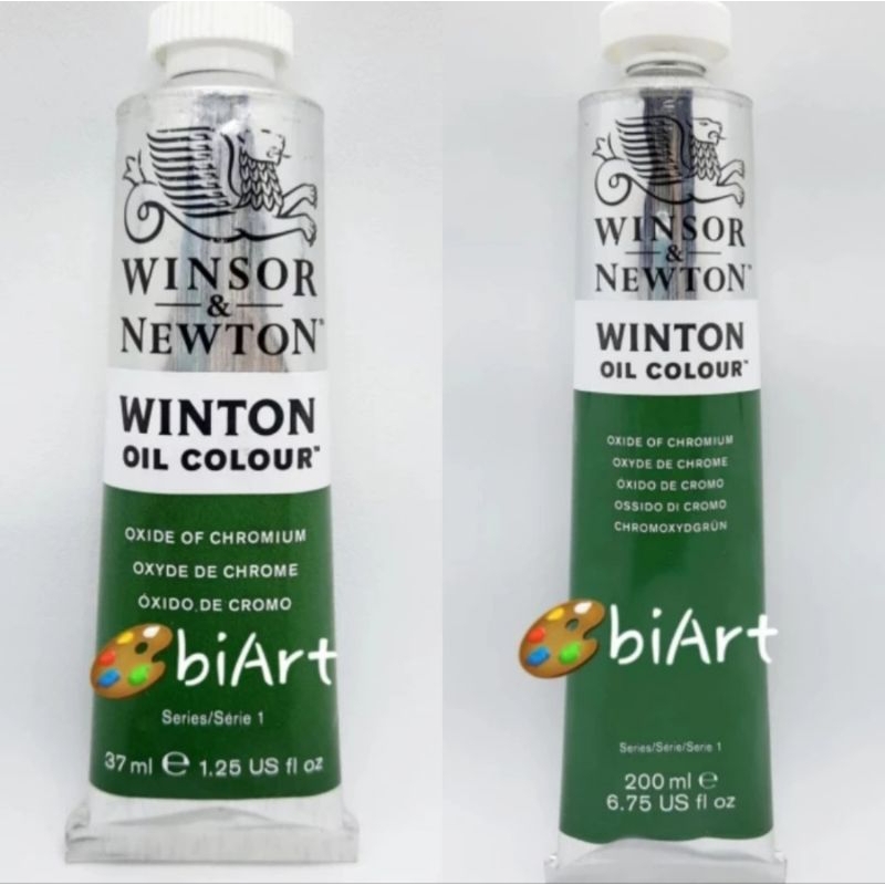 

Cat Minyak Winton Oil Colour 200ml / 37ml Oxide Of Chromium Winsor & Newton