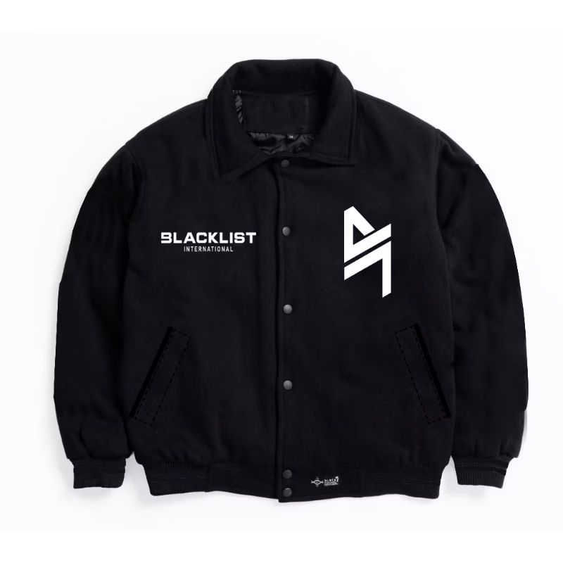 Jaket Varsity Blacklist International MLBB New Version All Size Unisex