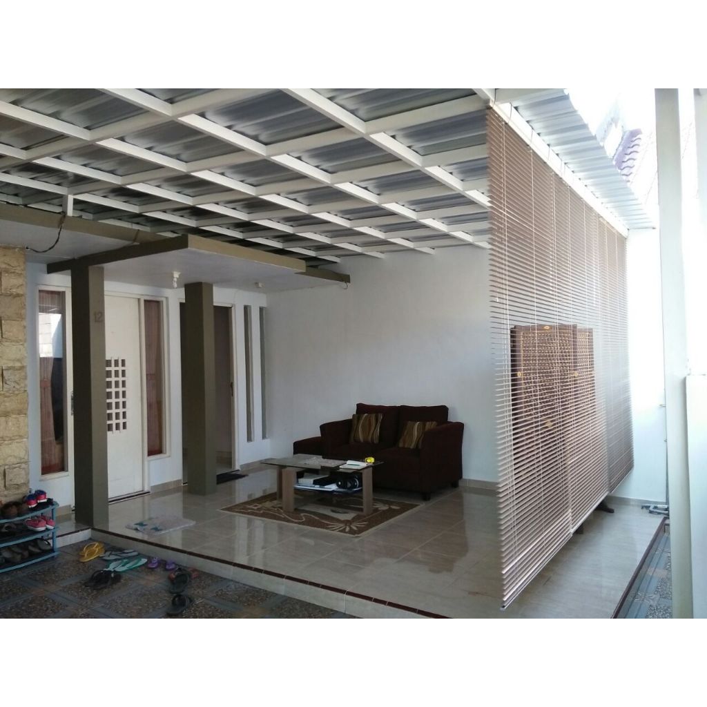 KANOPI ATAP RUMAH MODERN TIPE GALVALUM