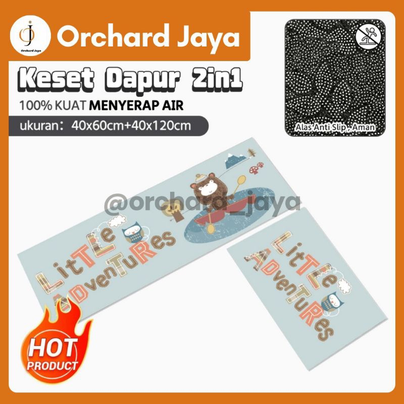 KESET DAPUR SET ISI 2 BESAR KECIL
