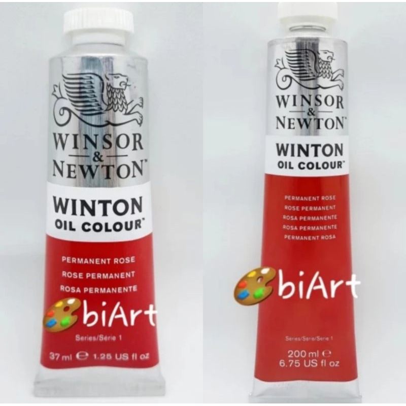 

Cat Minyak Winton Oil Colour 200ml / 37ml Permanent Rose Winsor & Newton