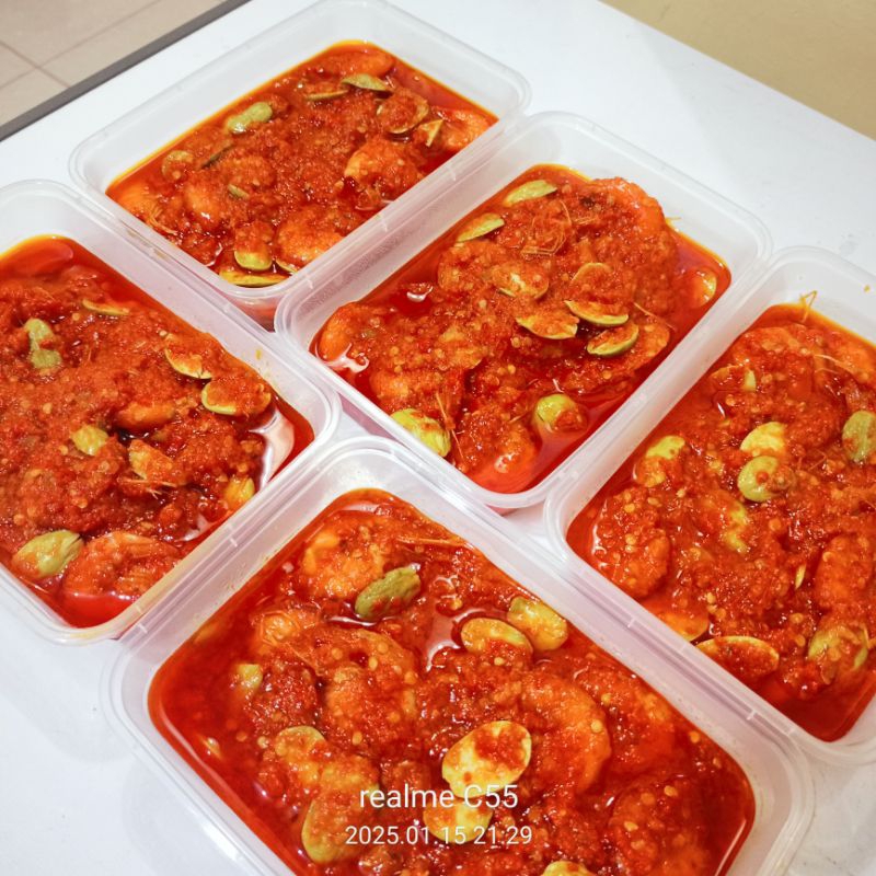 

Sambal udang pete Frozen,300gr±