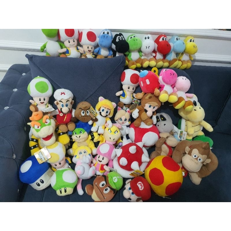 boneka Super Mario Bross ori nintendo