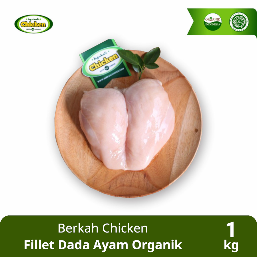 

Fillet Dada Ayam Organik 1kg Berkah Chicken