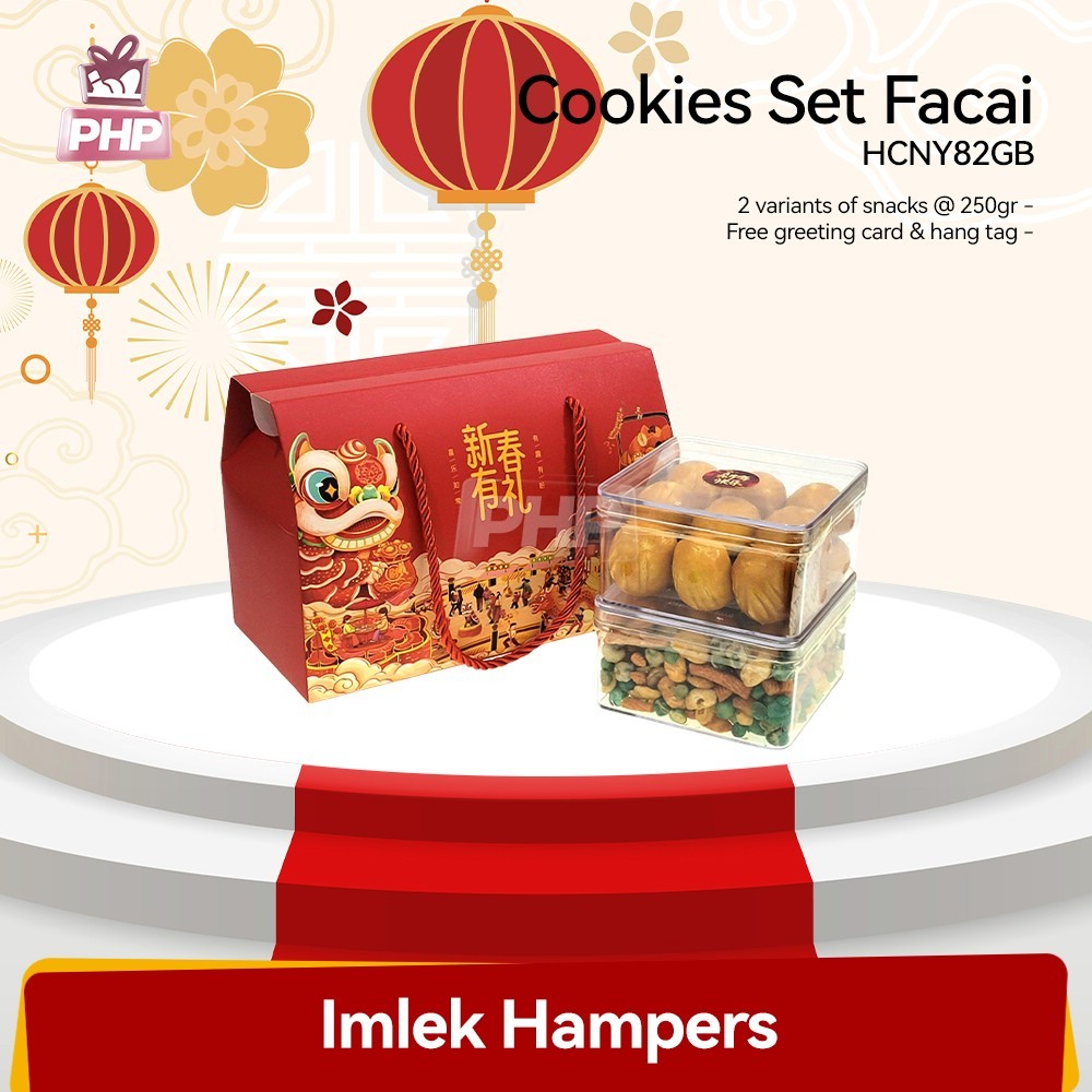 

#PHP Hampers Snack & Kue Kering Cookies Set Imlek CNY - Paket Fa Cai