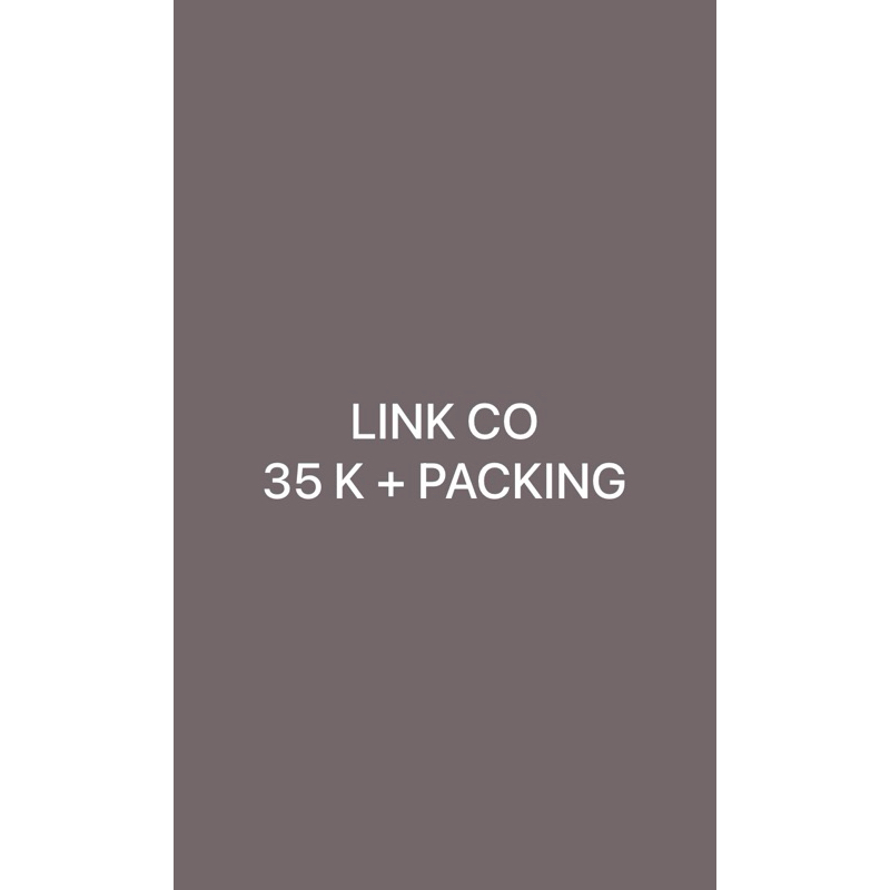 

LINK CO 35 K + PACKING