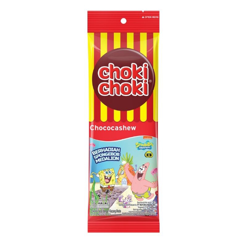 

Choki Choki pasta coklat chococashew 36 g