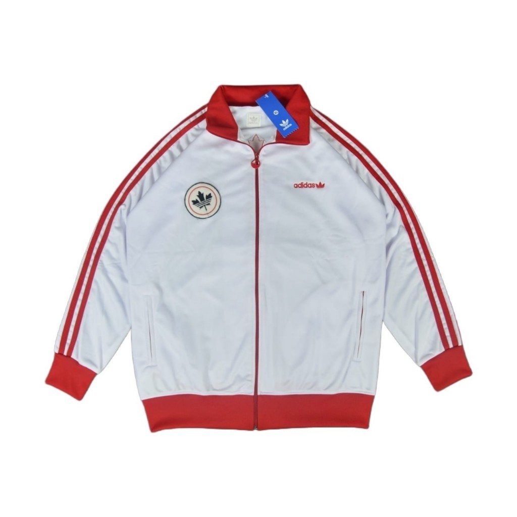 JAKET TRACKTOP ADIDAS FIREBIRD VINTAGE CANADA WHITE