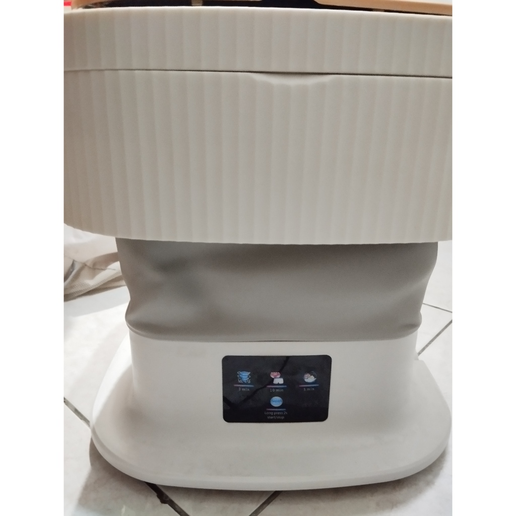 (Preloved/ Bekas) Olifedo Mesin Cuci Portable Mini Lipat Otomatis 11L Folding Washing Machine