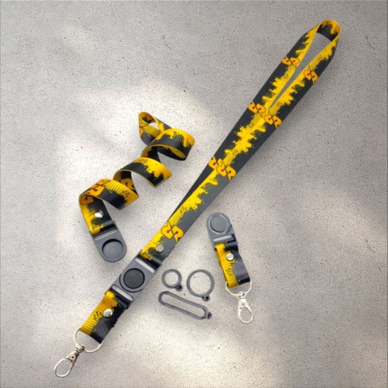 

Lanyerd Team RRQ yellow Id Card Dan Hp