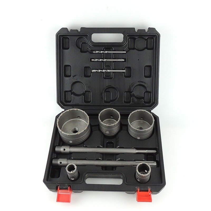 Mata Bor Lubang Tembok Set Hole Saw Set Mata Bor Lubang Beton Multifungsi Mata Bor Pelubang Tembok