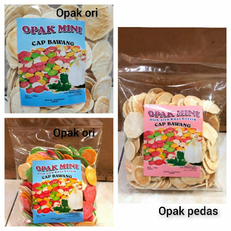 

Opak Mini Gapit Khas Gresik