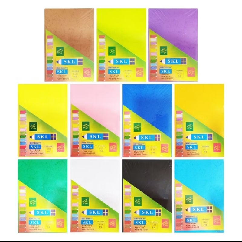 

SKL Kertas Buffalo Polos Folio - Kertas Jilid F4