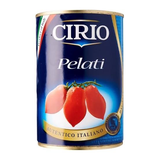 

tomato peeled cirio pelati 400