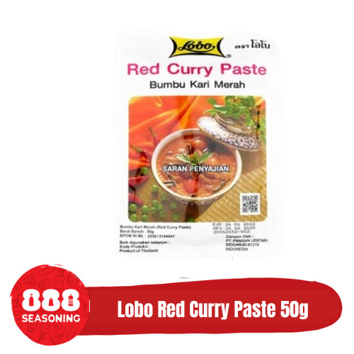 

Lobo Red Curry Paste Bumbu Kari Merah 50g