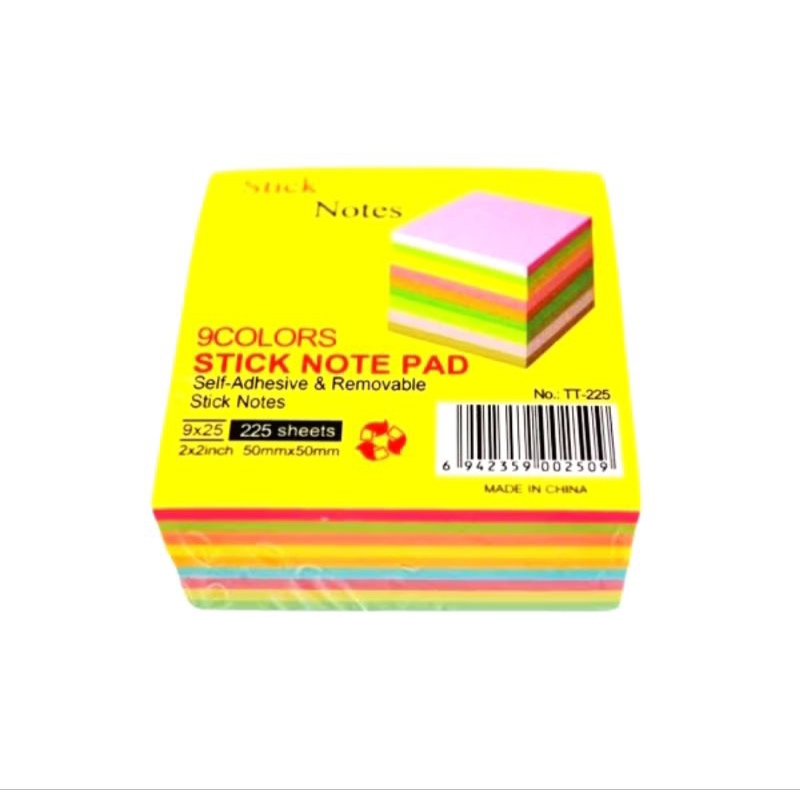 

Sticky Note 9 Warna / Murahh / Lucu / Anak Sekolah