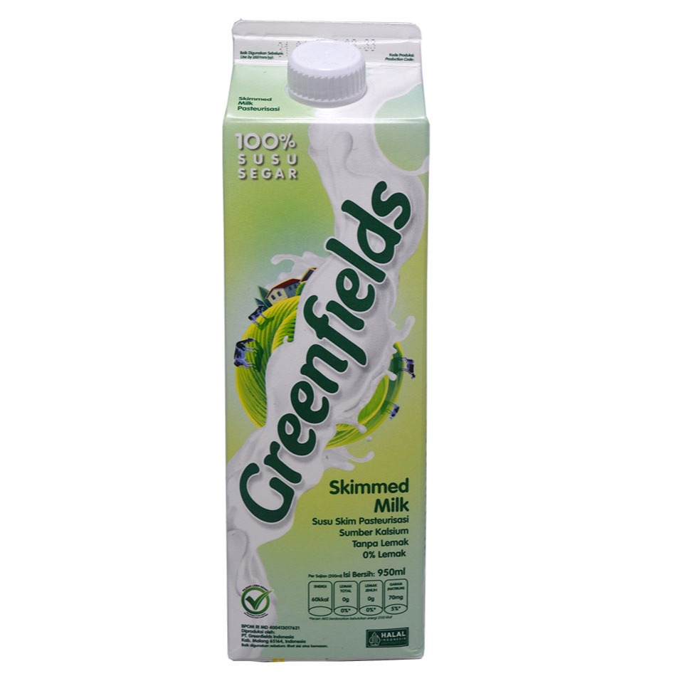 

GREENFIELDS FRESH MILK SKIM 1 LT