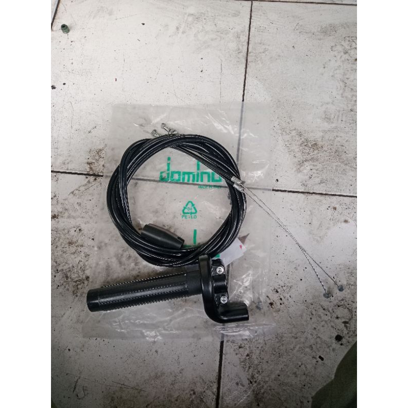 Gas spontan Domino 2 kabel panjang 200 cm gas spontan matic gas spontan klx gas spontan rx-king dudu