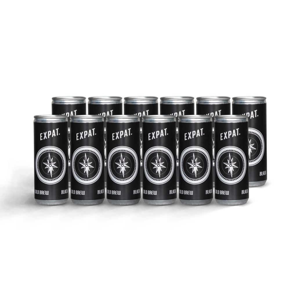 

Expat Roasters Cold Brew Can Coffee RTD Kopi 230ml