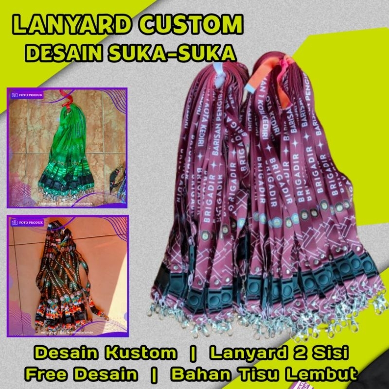 

Lanyard Custom Design Suka-suka | Cetak Lanyard Id Card Custom | Cetak Tali Lanyard | Cetak Tali Id Card Termurah | Lanyard Custom Termurah | Lanyard Custom Termurah SE Indonesia