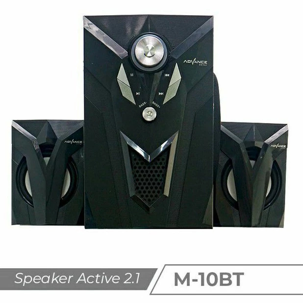 Speaker Aktif Advance M10 BT Bluetooth / Extra Bass Subwoofer / Speker Aktif Bass Woofer sound