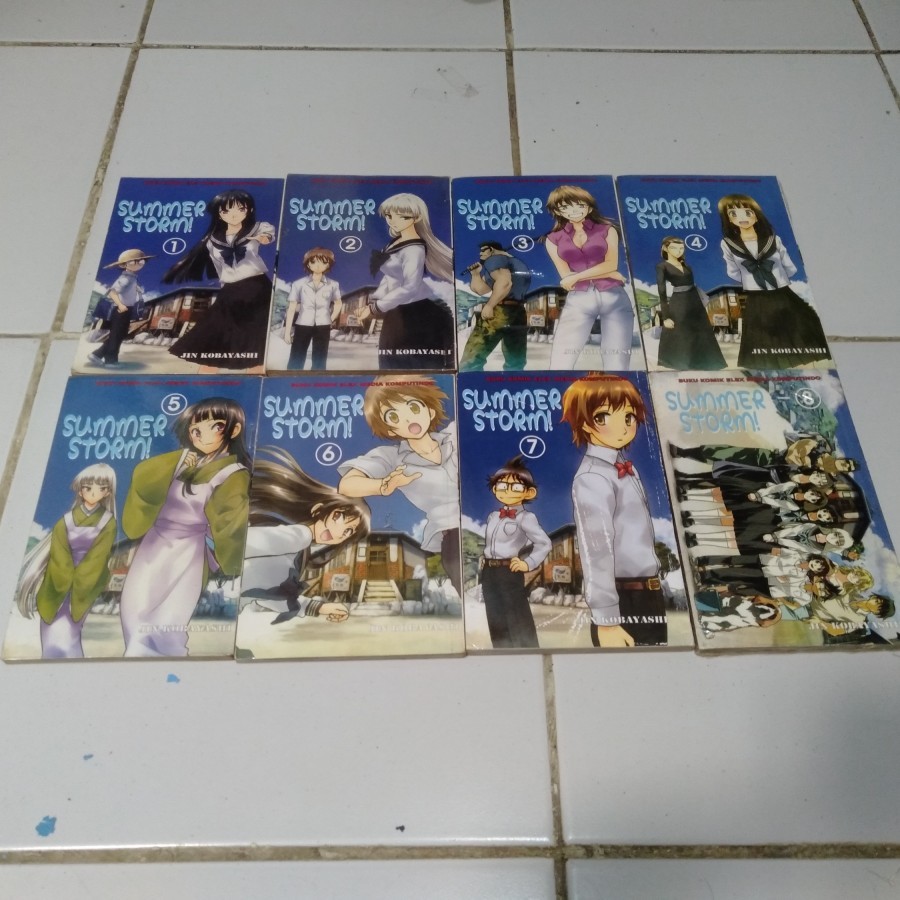 Set komik Summer Storm.