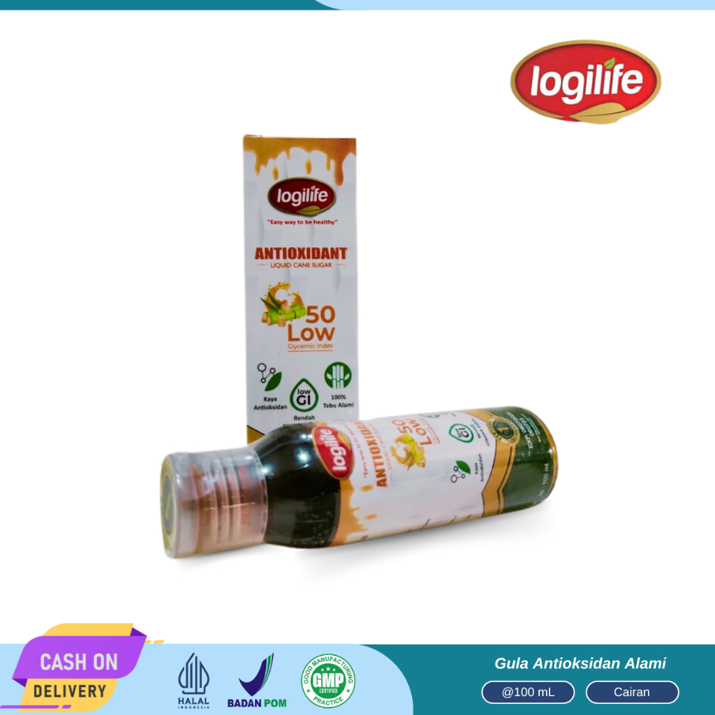 

Logilife Gula Cair Rendah Kalori | Rendah Glikemik Indek | Gula Untuk Penderita Diabetes