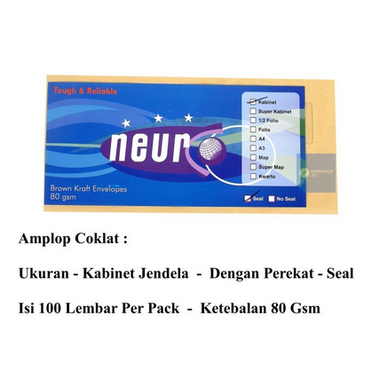 

AMPLOP COKLAT NEURO UK. KABINET JENDELA WITH SEAL