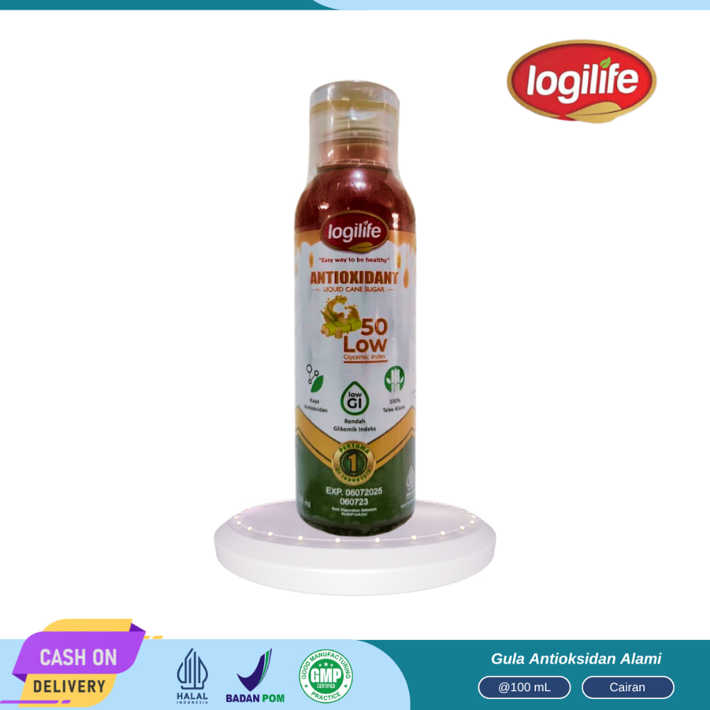 

Logilife Cair Liquid Gula Rendah Glikemik | Rendah Kalori | Pemanis Alami Untuk Diet dan Diabetes