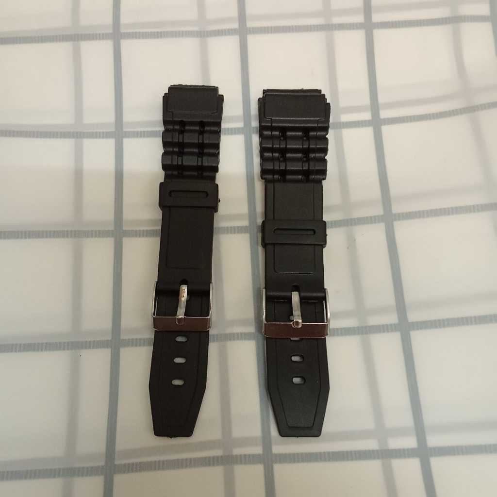 TALI JAM TANGAN /  STRAP  BAHAN PLASTIK MURAH- BISA UNTUK JAM CASIO DAN MEREK LAINNYA