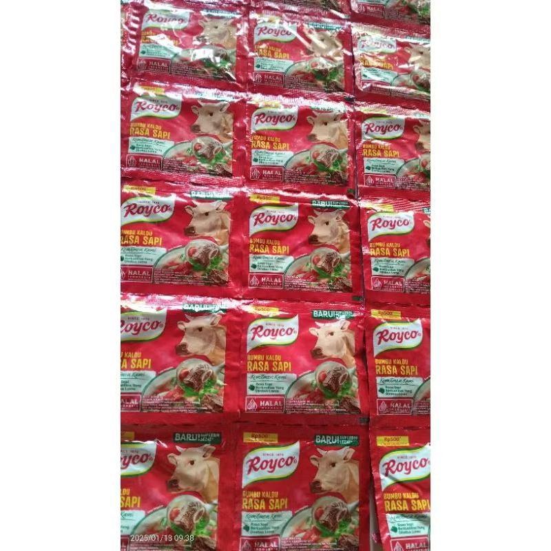 

ROYCO 2 RENTENG rasa ayam dan sapi