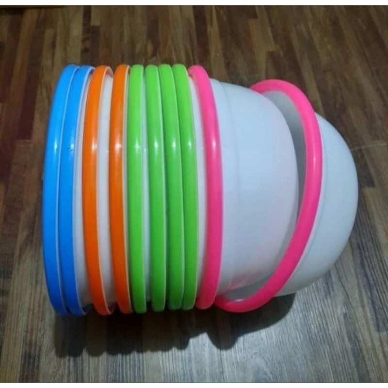 Baskom plastik Nagata 37 cm / Baskom kombinasi Nagata 816