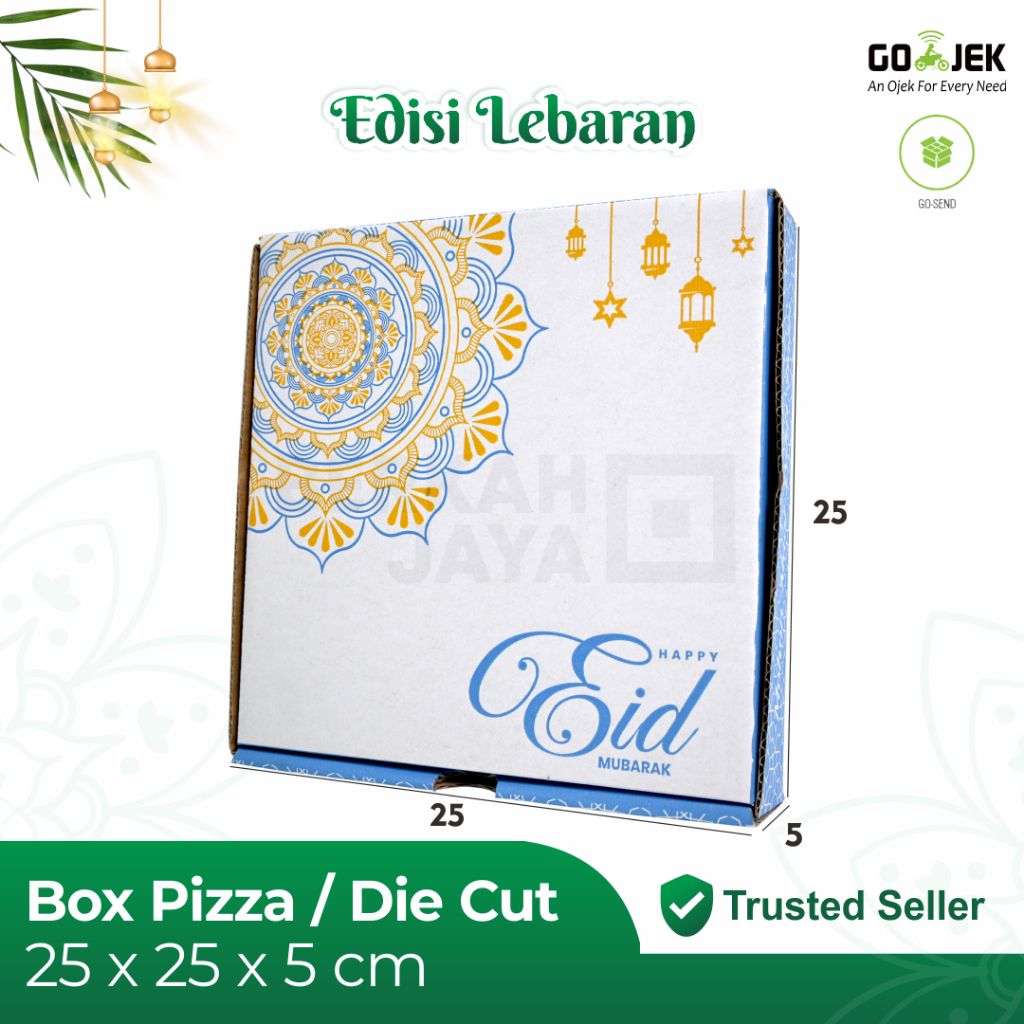 

BOX PARCEL SUKI 25 ~ 25x25x5cm LD (KuKer Toples 250gr isi 4) Kotak || Kardus || Karton || Box Kue Kering Lebaran || Box Parcel Idul Fitri