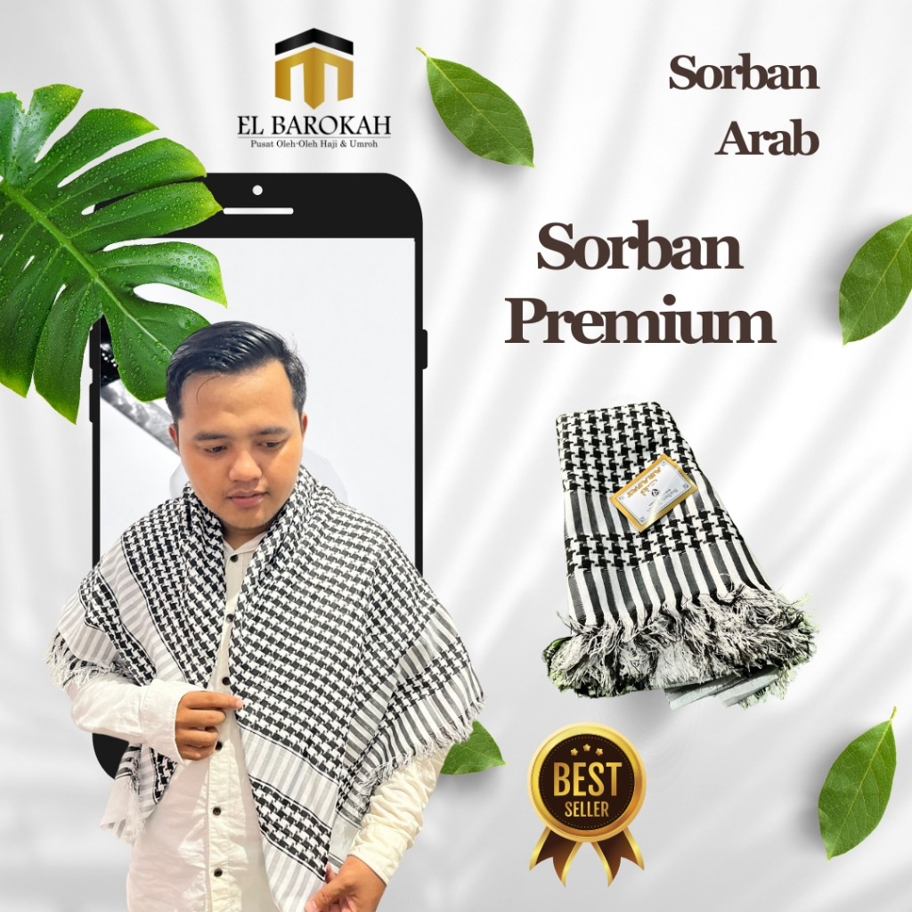 SORBAN YAMAN SORBAN TEROMPAH SORBAN HABIB UMAR sorban batik harisa. sorban santri. sorban habib