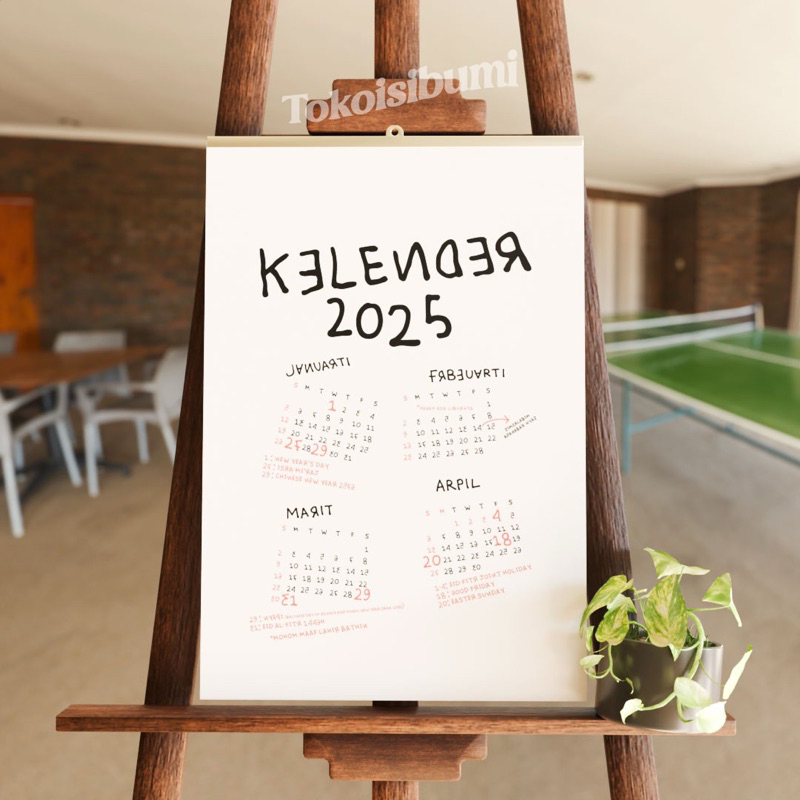 

Kalender Dinding Kalender Unik Kalender Tipo 2025