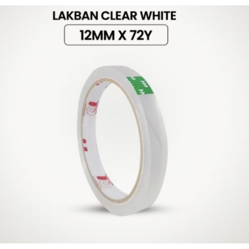 

Lakban 12mmX72 yard, solasi 12mmX 72yard