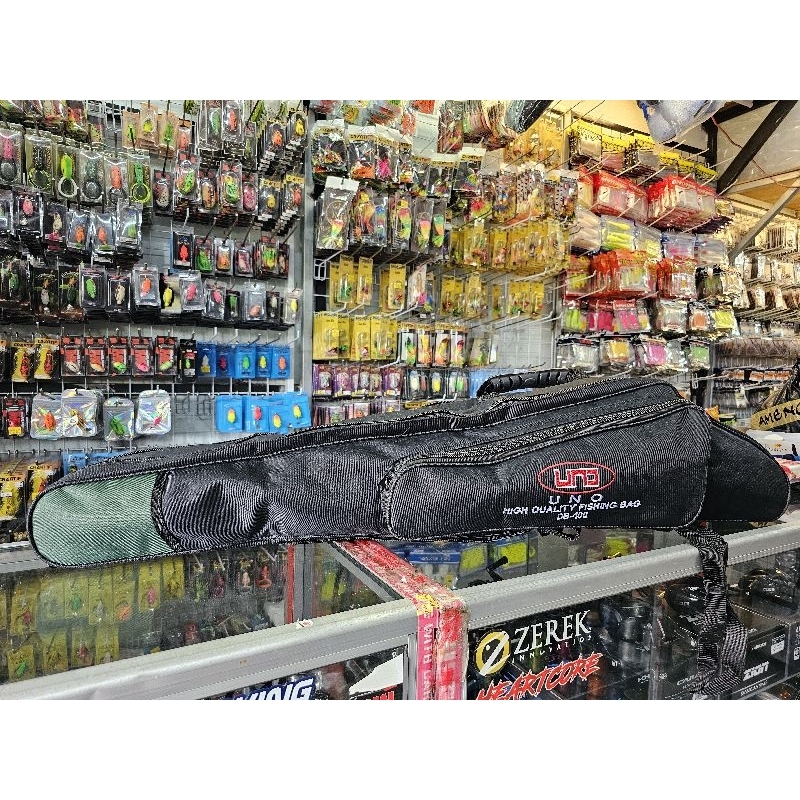 Tas Joran Pancing Bahan Terpal 75cm dan 100 m