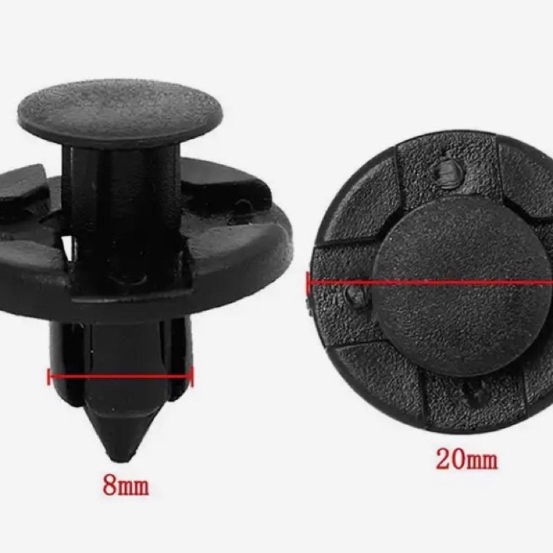 Kancing Klip Bemper Bumper Rivet Baut Doortrim Door Trim Mobil Toyota Daihatsu Nissan Universal