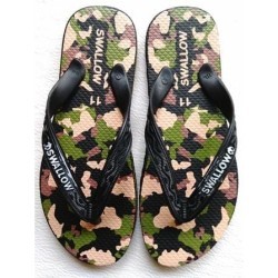 Sandal Jepit Swallow Black Pearl - Sandal Swallow Hitam Polos - Sandal Swallow Pria Wanita