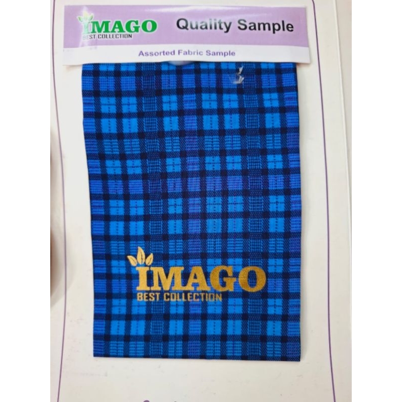 Kain Seragam Imago Banyak Warna Terlengkap Bahan Eceran Per Setengah Meter.