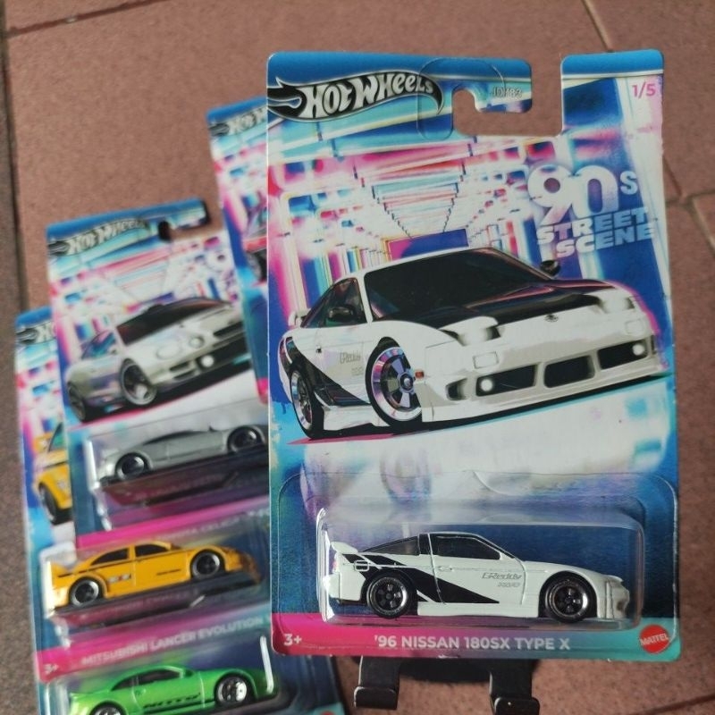 HOT WHEELS 90` STREET SCENE 96 NISSAN 180SX TYPE X