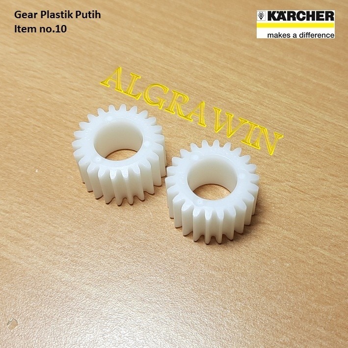 Karcher Spare Part PLANET WHEEL Gear Plastik Putih For K1 K2