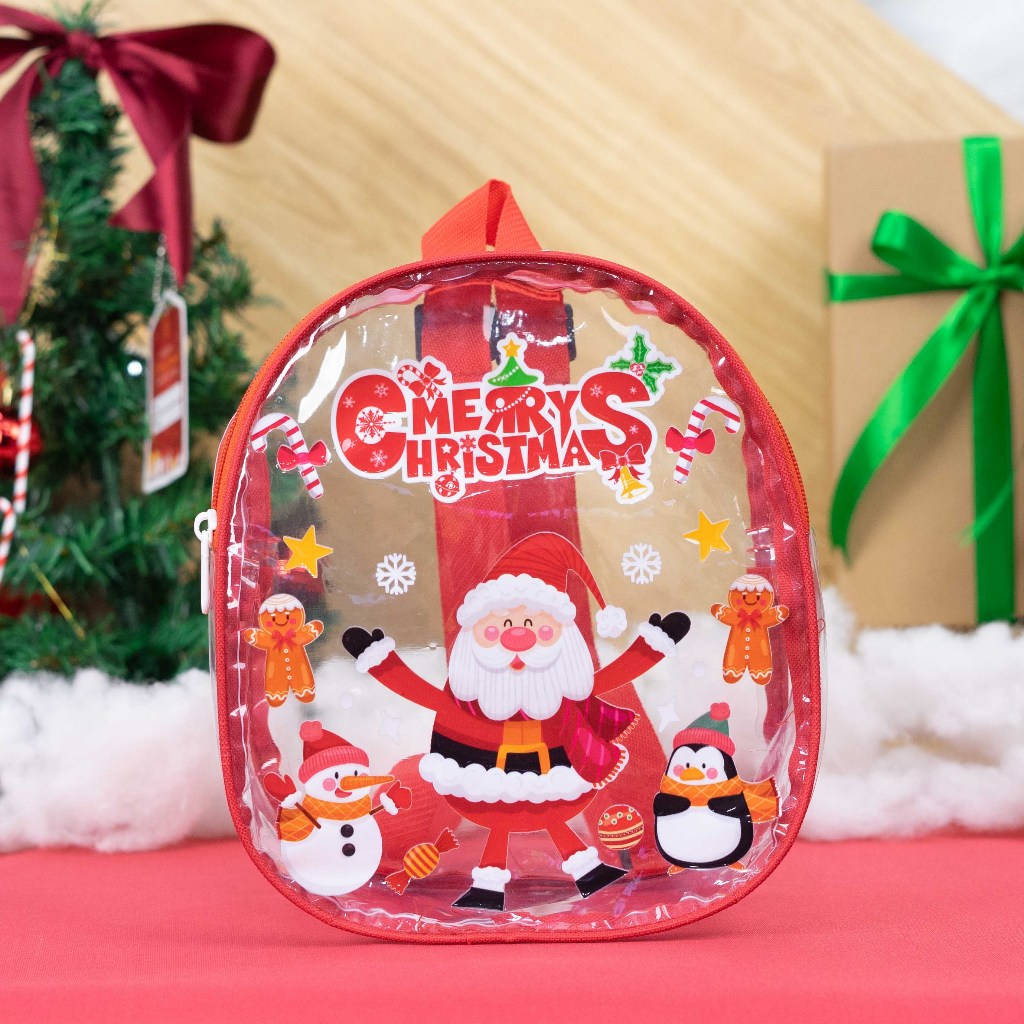 

(CLEAR BAG) Tas Hampers Merry Christmas Spesia Edisi Natal Bisa Beli Satuan Langsung Kirim