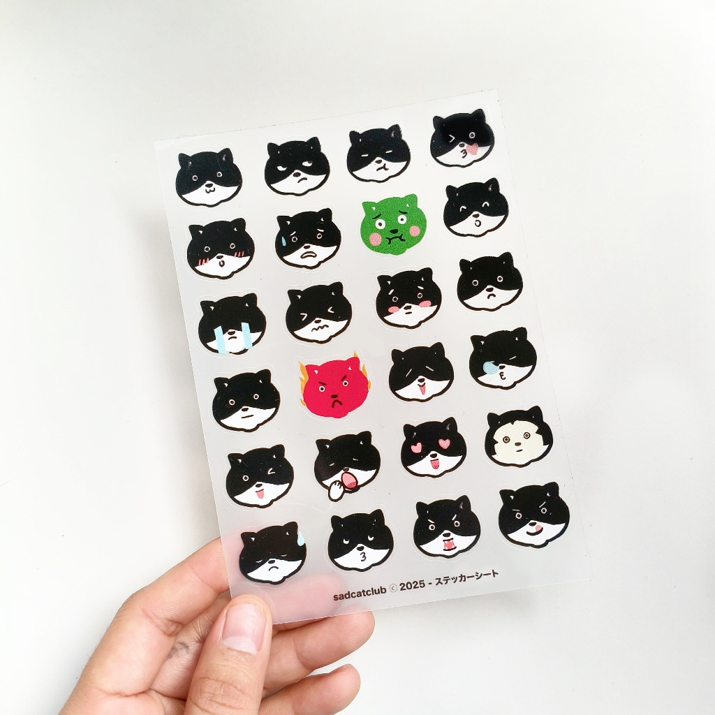 

Meowmeowji Sticker Sheet