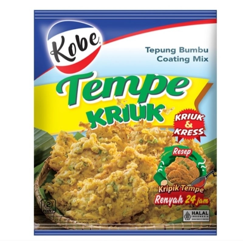 

Kobe Tepung Tempe Goreng Kriuk 200 g