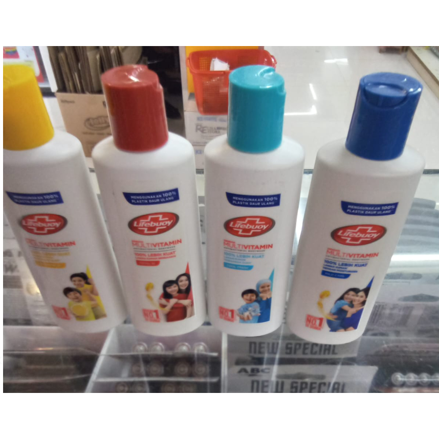 Lifebuoy Sabun Mandi Cair Anti Bacterial Body Wash Botol 100ml / 250ml - ALL VARIAN