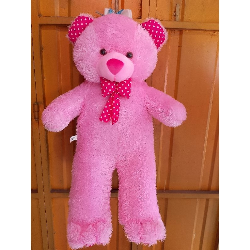 BONEKA viral Tedy bir warna ping  biruang panda ukuran 90cm terlaris