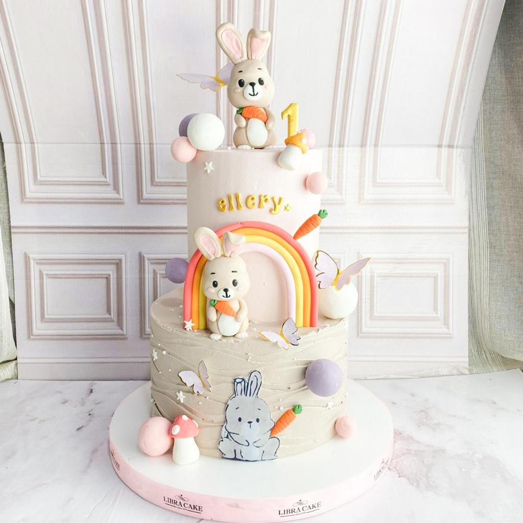 

Kue Ulang tahun/birthday cake/kue Ultah tema Kelinci/Kue rabbit/Kue Birthday jakarta