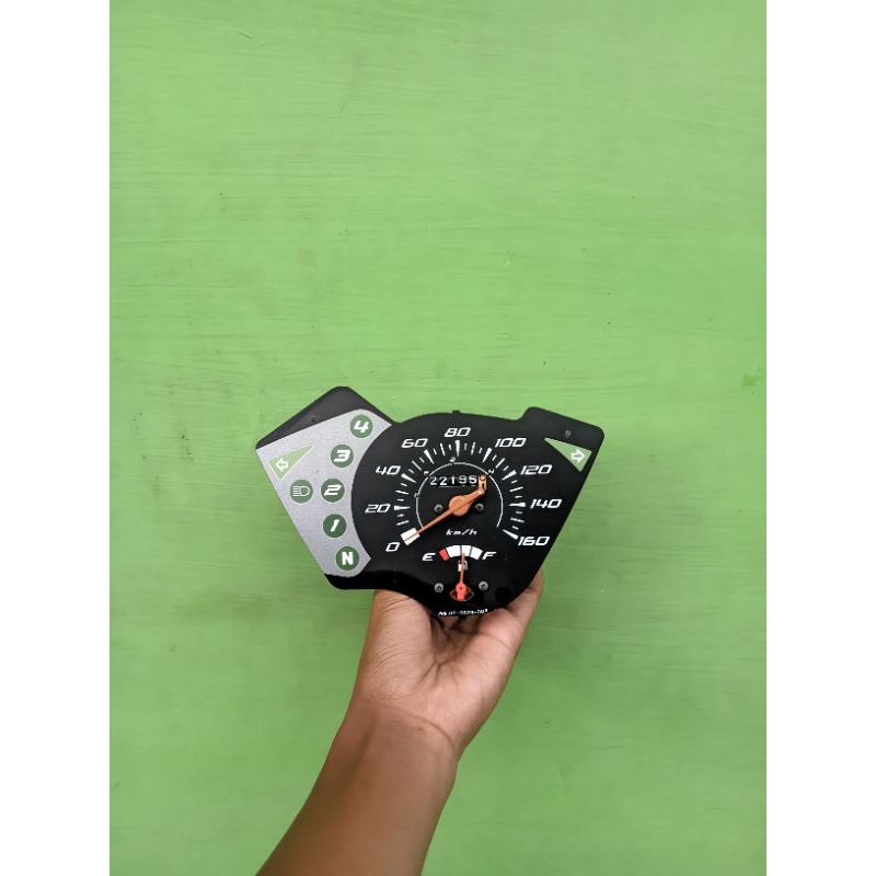 MESIN SEPIDO SEPIDOMETER ODOMETER KILOMETER SPEEDOMETER HONDA REVO ABSOLUTE INDIKATOR GIGI ORIGINAL 