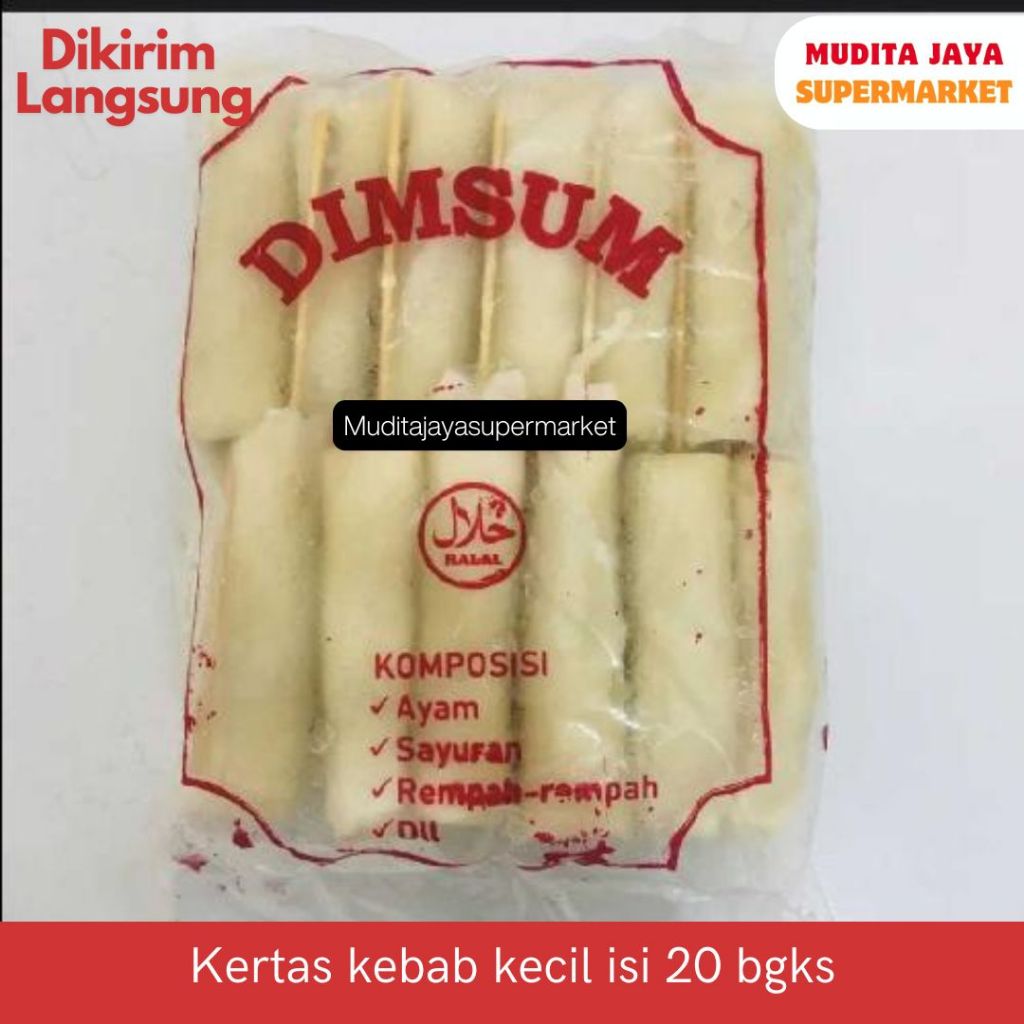 

Dimsum Goreng Tusuk isi 25 pcs